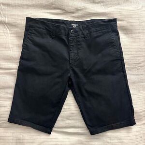Carhartt WIP Sid Men's Shorts (Dark/Navy Blue), Size 33